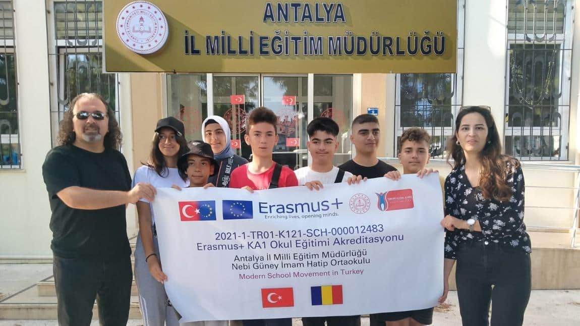 Erasmus+ öğrencilerimizi Romanya'ya yolcu ettik.